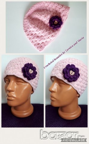 Памучна пролетна шапка