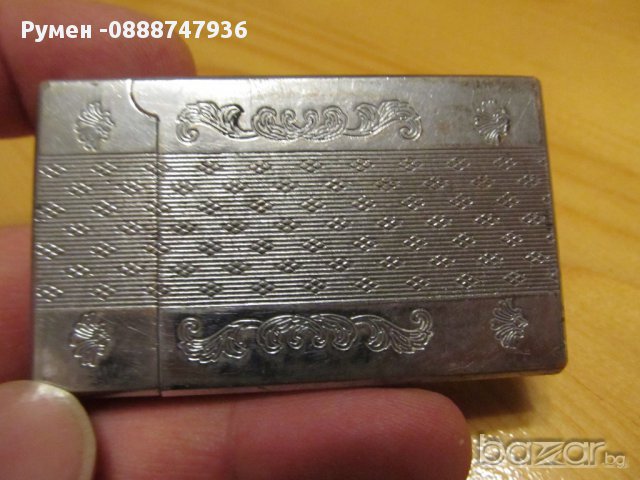 Солидна метална  красива  стара запалка с маркировка , снимка 5 - Други ценни предмети - 13197720
