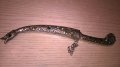Turkiye-нож с кания-метални-19см-внос швеицария, снимка 10