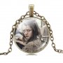 Бронзов Медальон с 3D портрет от Game Of Thrones(Ария)