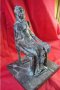   Бронзова статуя--Принцесата-Просякиня;;;, снимка 1 - Други ценни предмети - 9809402
