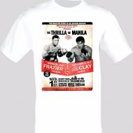 Smokin Joe Fraizer vs Muhammad Ali Boxing Sport Тениска Мъжка/Дамска S до 2XL, снимка 1 - Тениски - 14596327