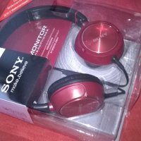 sony mdr-zx300 headphones-red/new