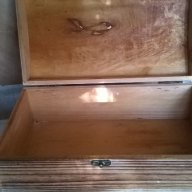 стара дървена кутия, снимка 2 - Антикварни и старинни предмети - 12360745