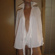 Нова елегантна маркова бяла дамска риза Diana Lirot,тип "Прегърни ме",блуза с дълъг ръкав,дамски топ, снимка 9 - Ризи - 12844443