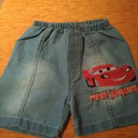 Къси дънкови панталонки,98 см,2-3 г., снимка 1 - Детски къси панталони - 22386916
