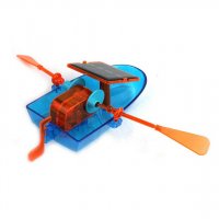 Детска соларна играчка лодка с гребла соларен конструктор Супер забавление за лятото, снимка 6 - Рисуване и оцветяване - 21496567