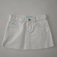  Grunt, бяла къса пола за девойка,146 см.   , снимка 2 - Детски рокли и поли - 16460490