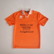 Errea,спортна оранжева тениска за момче, 146 см. , снимка 3 - Детски тениски и потници - 16383129