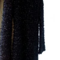 Ефектна черна рокля, снимка 1 - Рокли - 22555710