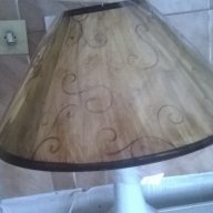 стара нощна лампа от порцелан, снимка 4 - Настолни лампи - 18219563