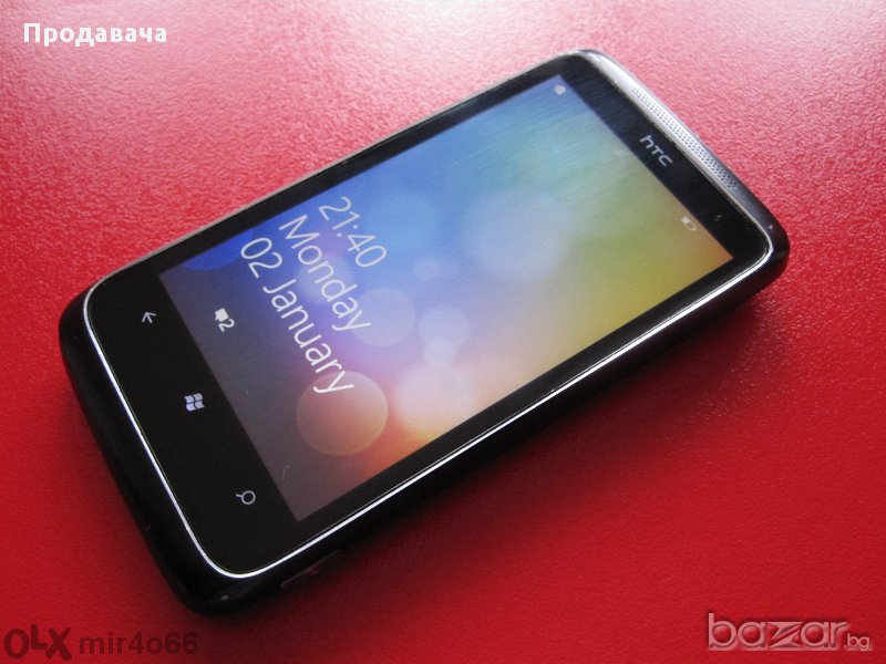 HTC 7 Trophy Windows Phone 7 екран 3.8" Wi-Fi Gps камера 5 Mp процесор 1 Ghz 8 GB, снимка 1