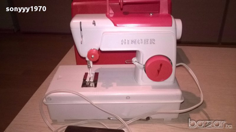 Singer-made in france 25х24х11см-ретро колекция-внос швеицария, снимка 1