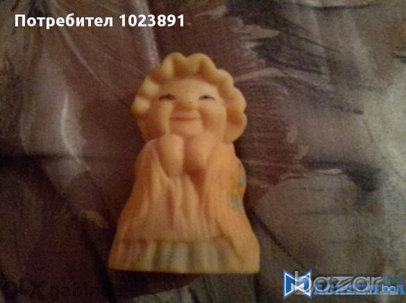 Стара гумена играчка бабата от червената шапчица от ссср, снимка 1