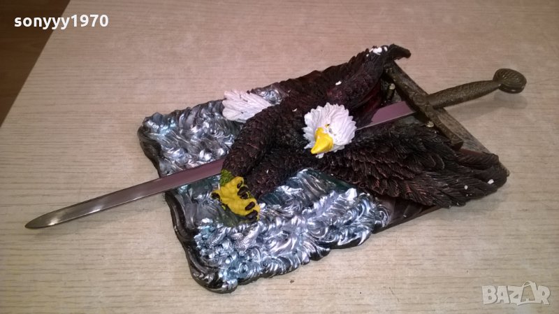 Сувенирен меч-ретро колекция-36х15см-внос швеицария, снимка 1