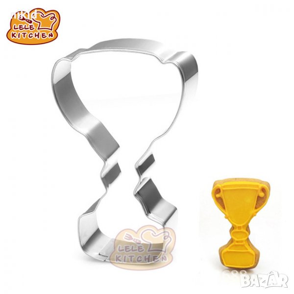 Световна купа медал орден метална форма резец за сладки бисквитки фондан украса, снимка 1