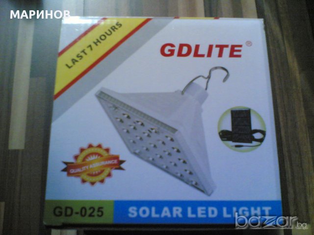 Къмпинг соларна лампа със 25 светодиода туристическа , снимка 2 - Къмпинг оборудване - 15377551