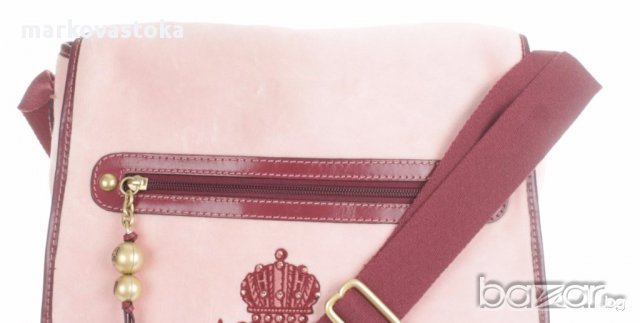 чанта марка Juicy Couture и естествена кожа, снимка 3 - Чанти - 14351596