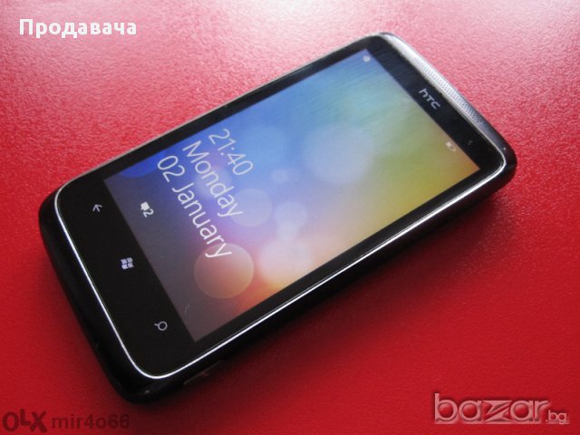 HTC 7 Trophy Windows Phone 7 екран 3.8" Wi-Fi Gps камера 5 Mp процесор 1 Ghz 8 GB, снимка 1