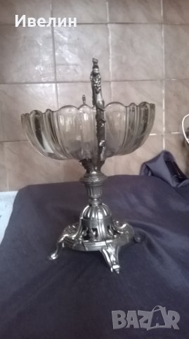 стара барокова фруктиера, снимка 6 - Антикварни и старинни предмети - 23430108