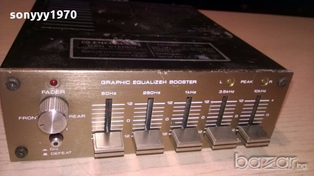 Pioneer car ampli+equalizer-ретро-внос швеицария, снимка 3 - Аксесоари и консумативи - 15723871