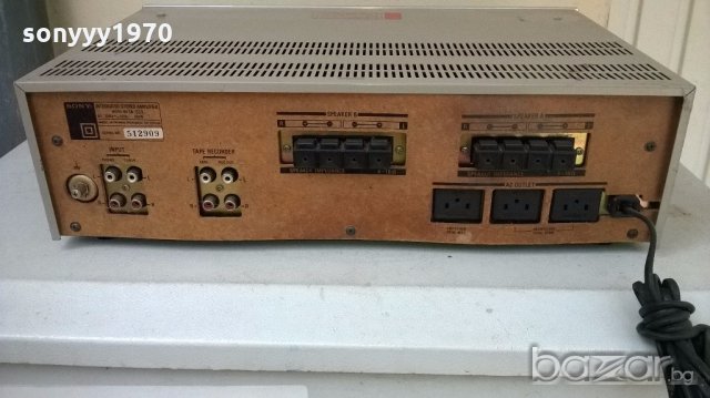 sony ta-333 amplifier-made in taiwan-внос швеицария, снимка 8 - Ресийвъри, усилватели, смесителни пултове - 18178341
