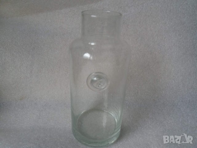 Антикварна медицинска старинна бутилка аптекарско шише !!!, снимка 2 - Антикварни и старинни предмети - 24527992