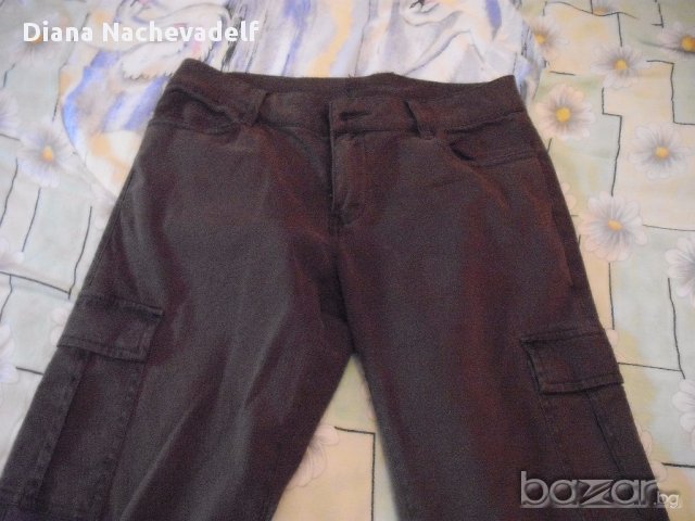 дамски кафяв панталон, снимка 2 - Панталони - 16983289