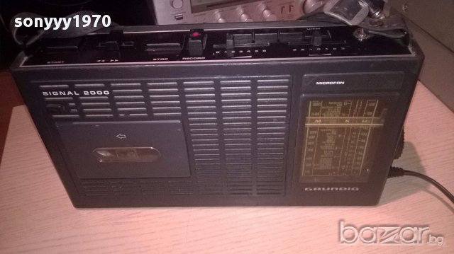 Grundig signal 2000-made in germany-внос швеицария, снимка 7 - Ресийвъри, усилватели, смесителни пултове - 13480300