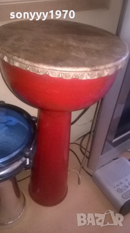 метална червена тарамбука 50см, снимка 4 - Ударни инструменти - 26179966