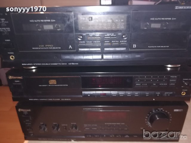 sherwood amplifier+cd+deck-внос швеицария, снимка 9 - Ресийвъри, усилватели, смесителни пултове - 20790013