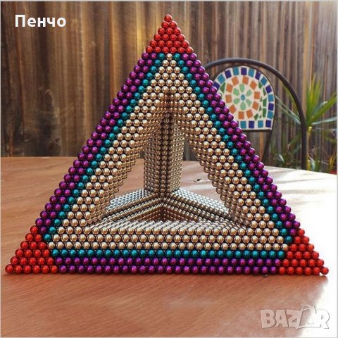 Магически куб пъзел с 5 мм топчета 216 бр.  коледен подарък играчки за деца многоцветни игри играчки, снимка 10 - Пъзели - 19474320