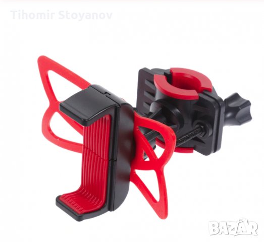 Държач за телефон сматфон за колело Стойка за Велосипед Здрава стабилна, снимка 6 - Велосипеди - 26027343