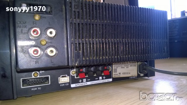sony ta 606mii-stereo amplifier-внос швеицария, снимка 16 - Ресийвъри, усилватели, смесителни пултове - 10356115