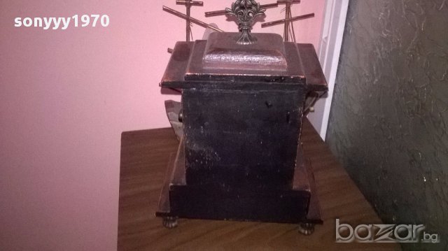 Ретро часовник-25х17х11-здрав работещ точно, снимка 10 - Други - 17046410