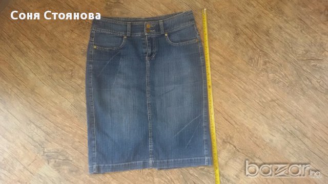 Дамска пола дънкова до коляното ub jeans *, снимка 6 - Поли - 15325815