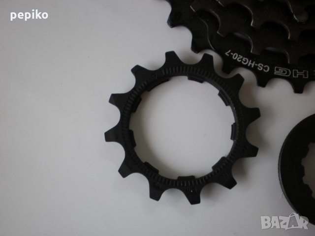 Продавам колела внос от Германия венец касета на шлици SHIMANO HIPERGLYDE HG CS-HG20-7, снимка 3 - Части за велосипеди - 23087190