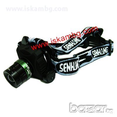 Акумулаторен LED фенер челник 500lm, снимка 6 - Други спортове - 13303572