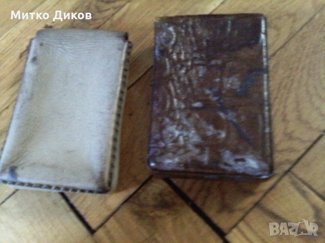 Калъвчета за цигари-карти-естествена кожа, снимка 2 - Портфейли, портмонета - 22640244
