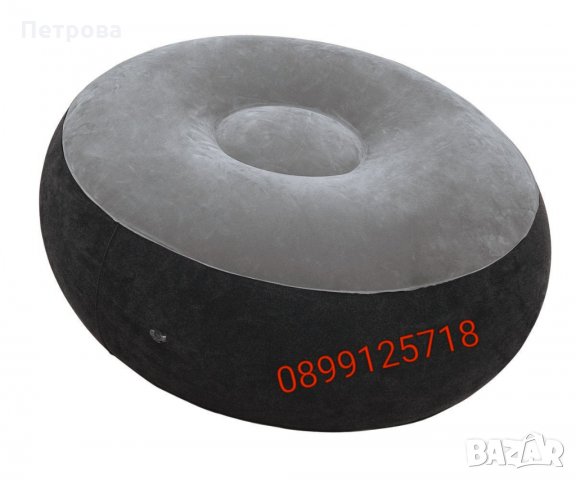 Надуваемо кресло с табуретка "Intex", снимка 3 - Дивани и мека мебел - 24273680