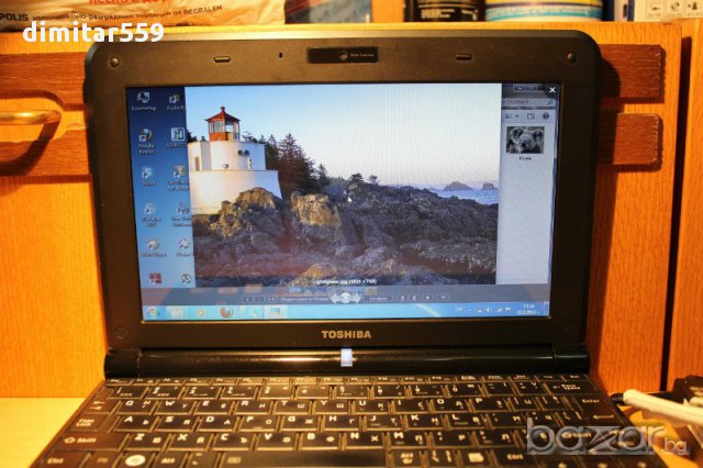Нетбук Toshiba 10 инча, снимка 3 - Лаптопи за дома - 12830460