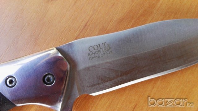 Ловен / бушкрафт /нож Colt CT343 - 21,3 см , снимка 6 - Ножове - 19749002