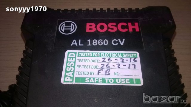 Bosch al 1860cv 10.8-18v/dc 6amp for li-ion battery-внос швеицария, снимка 6 - Други инструменти - 17384332