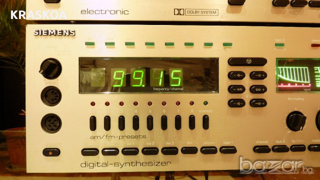 SIEMENS RS 555 & RC 555, снимка 4 - Ресийвъри, усилватели, смесителни пултове - 17104602