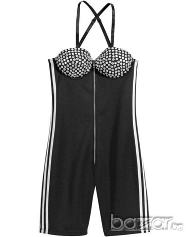 ADIDAS JEREMY SCOTT Дамско Бюстие Анцуг size S (34) и M (36), снимка 2 - Корсети, бюстиета, топове - 6552615