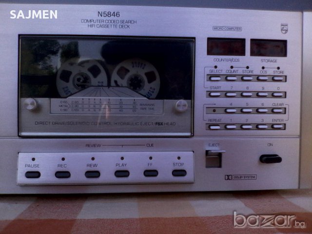 philips N5846 ,3 HEAD.High-End дек, снимка 8 - Декове - 14404800