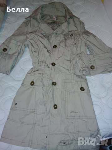 ес оливер страхотен тренч, снимка 3 - Палта, манта - 24374996