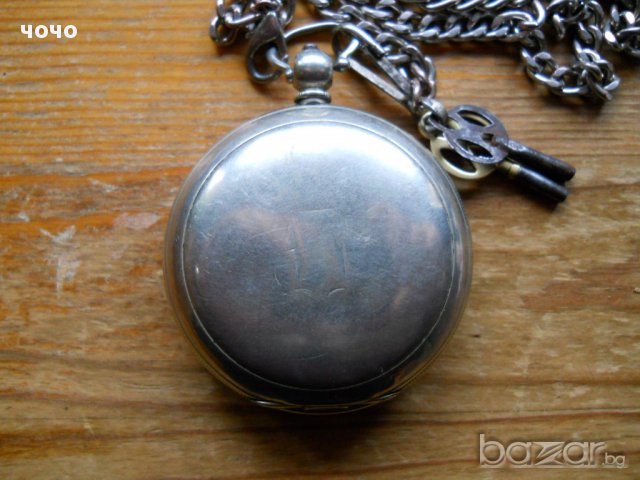 Старинен джобен часовник"Serkisoff - Constantinople", снимка 4 - Антикварни и старинни предмети - 15985646