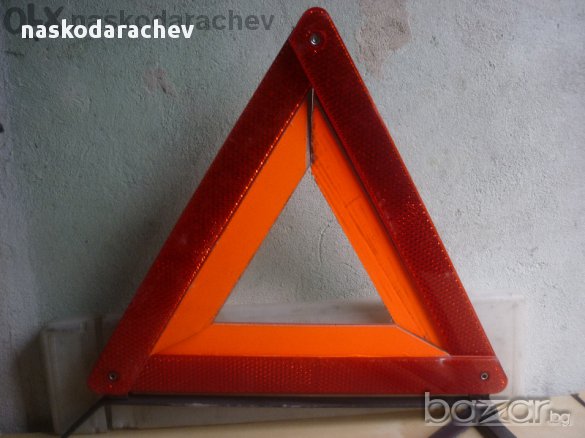 Професионален светлоотразителен авариен триъгълник, снимка 6 - Аксесоари и консумативи - 11872374