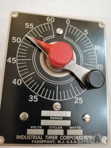 Стар,ретро механичен таймер USA 60 секунди. , снимка 10 - Шублери - 24642725